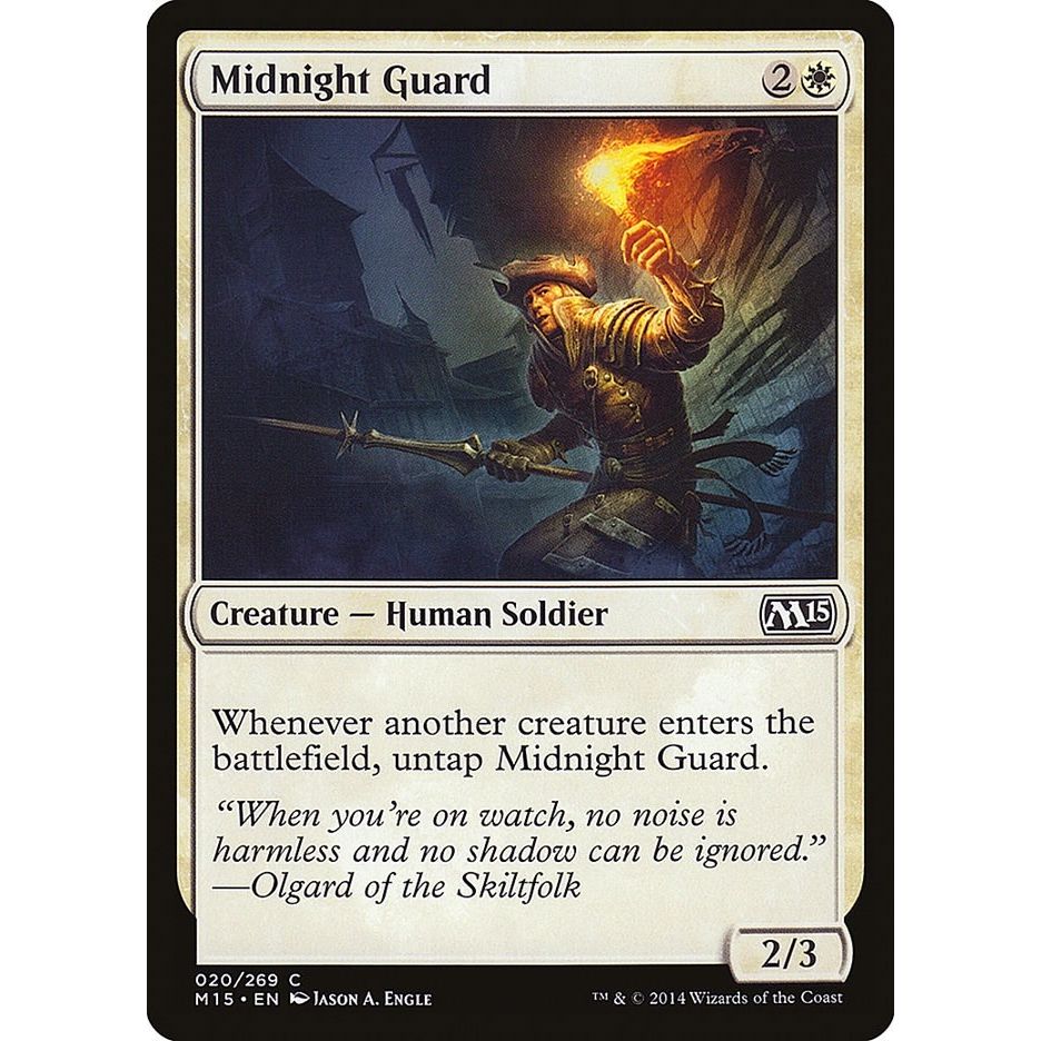 Image for Midnight Guard (20) (M15) - Magic: The Gathering