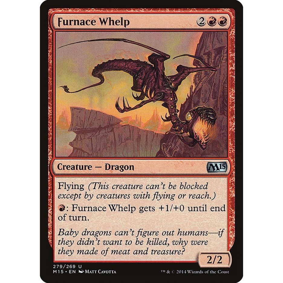 Image for Furnace Whelp (279) (M15) - Magic: The Gathering