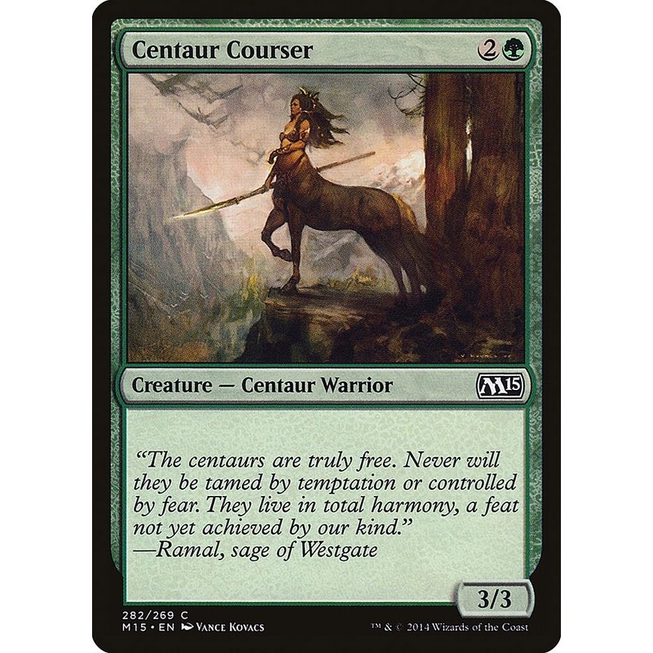Image for Centaur Courser (282) (M15) - Magic: The Gathering
