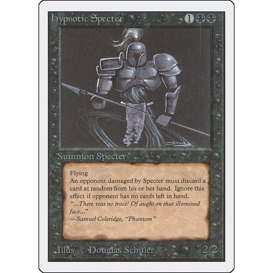 Image for Hypnotic Specter (2ED) - Magic: The Gathering