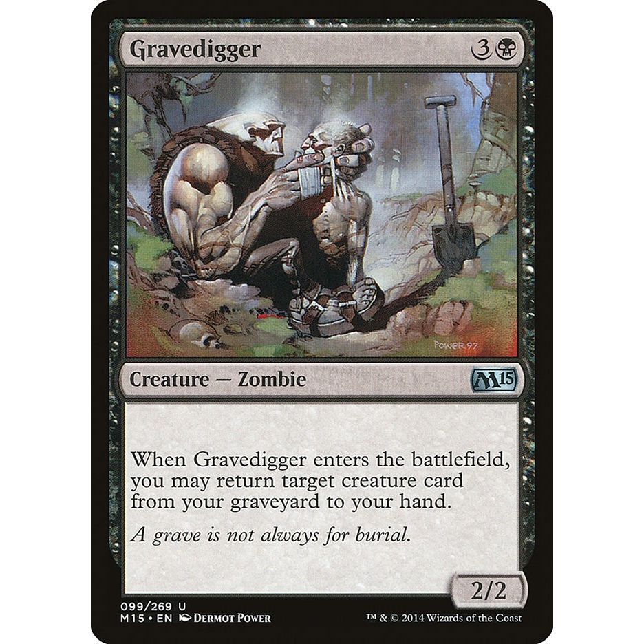 Image for Gravedigger (99) (M15) - Magic: The Gathering