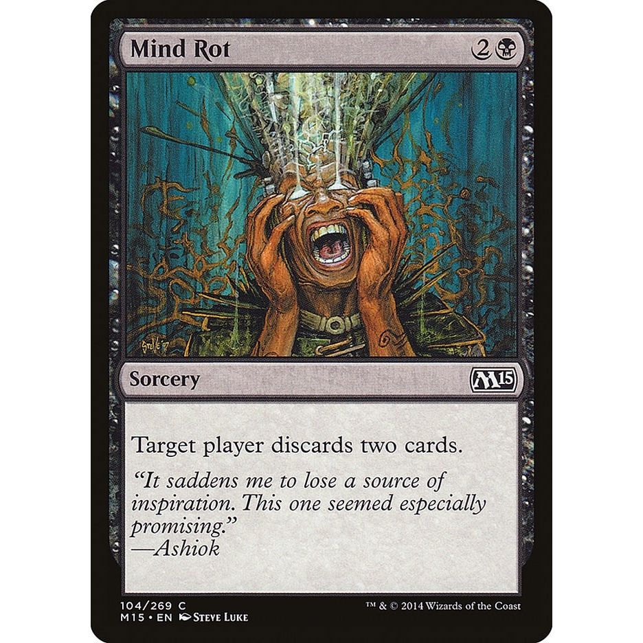 Image for Mind Rot (104) (M15) - Magic: The Gathering