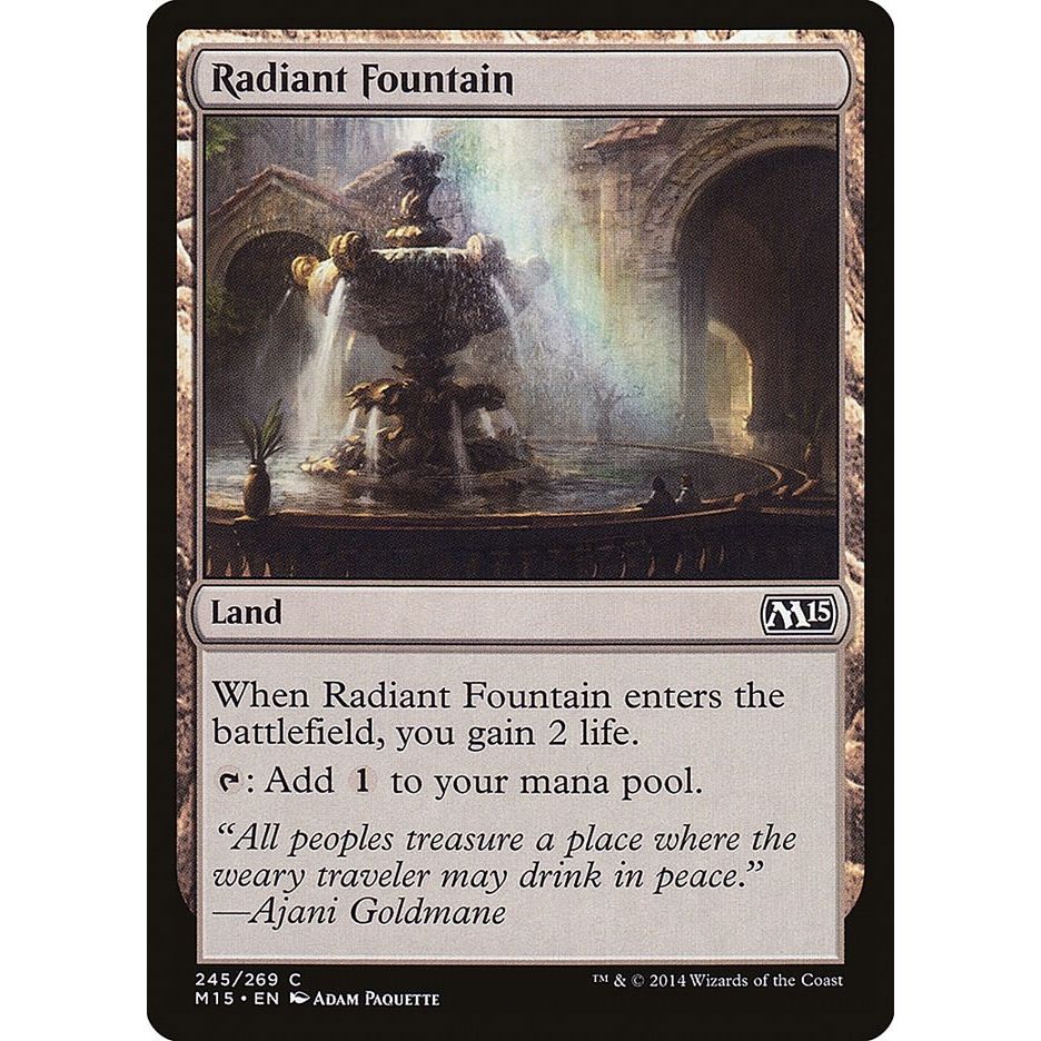 Image for Radiant Fountain (245) (M15) - Magic: The Gathering