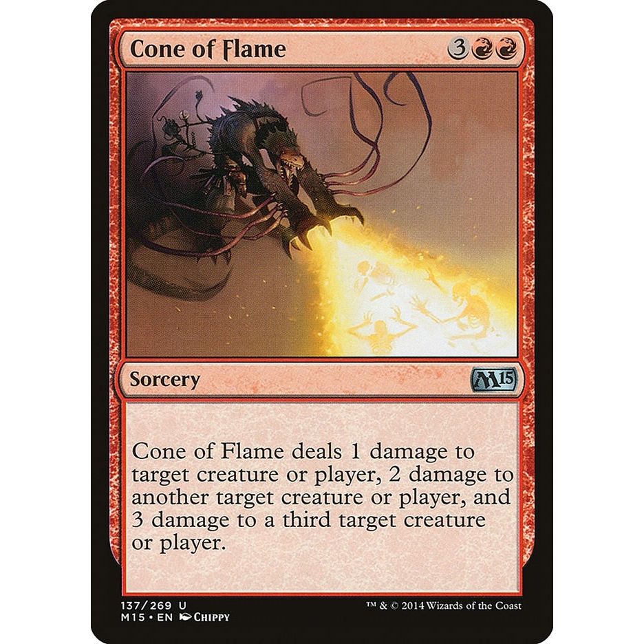 Image for Cone of Flame (137) (M15) - Magic: The Gathering