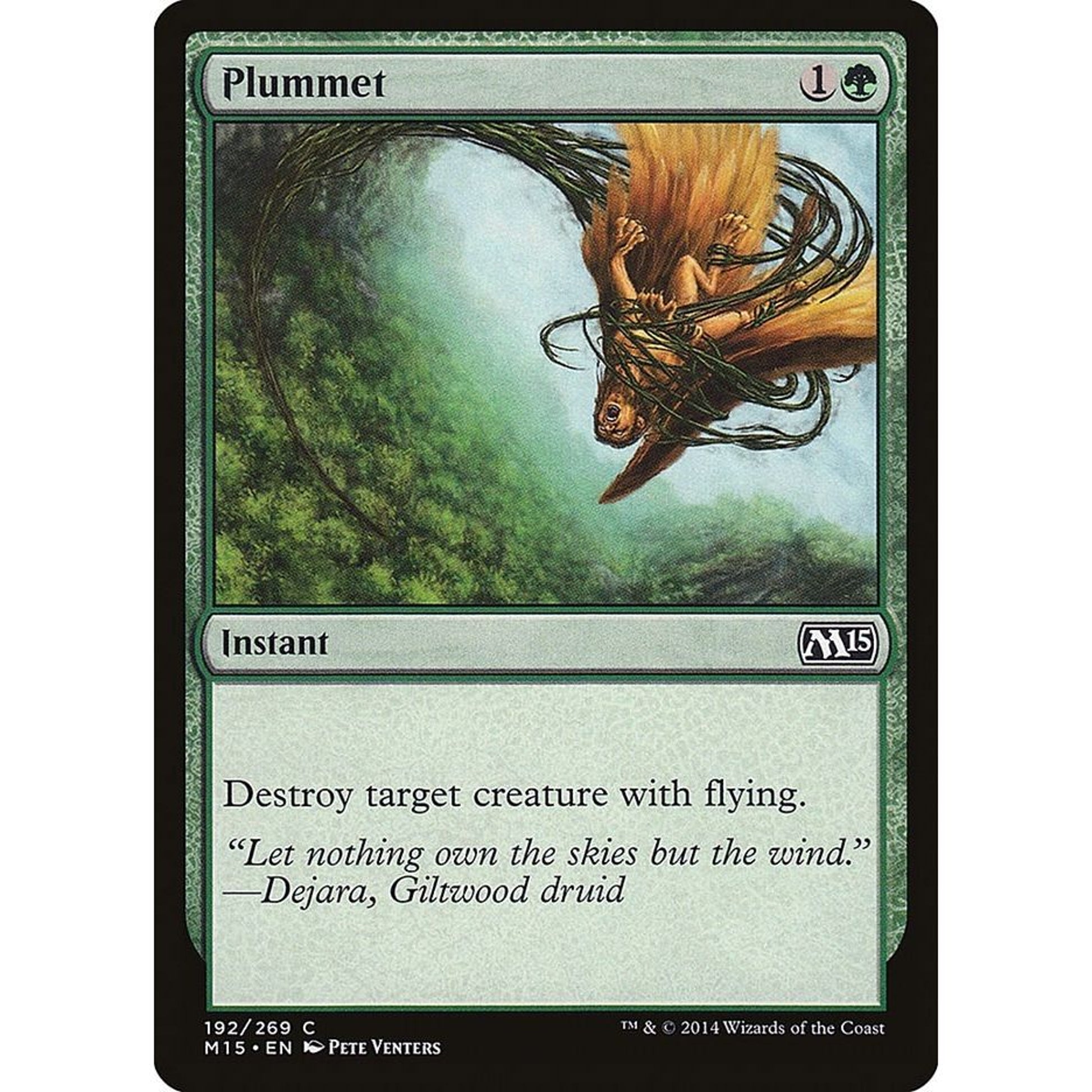 Image for Plummet (192) (M15) - Magic: The Gathering