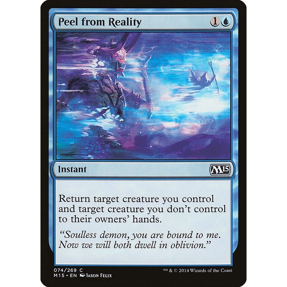 Image for Peel from Reality (74) (M15) - Magic: The Gathering