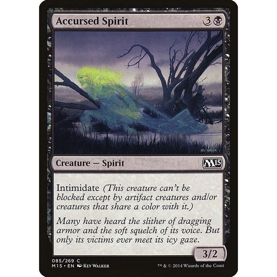 Image for Accursed Spirit (85) (M15) - Magic: The Gathering