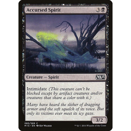Image for Accursed Spirit (85) (M15) - Magic: The Gathering