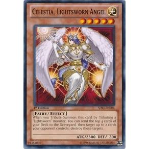 Image for Celestia, Lightsworn Angel (SDLI-EN006) (SDLI) - YuGiOh