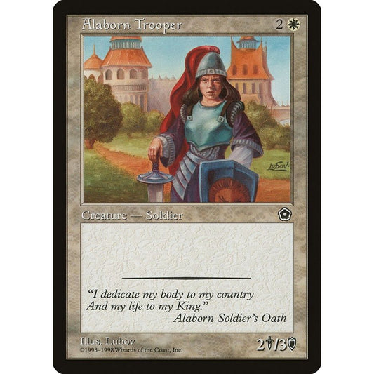 Image for Alaborn Trooper (P02) - Magic: The Gathering