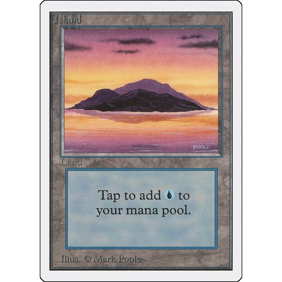 Image for Island (A) (2ED) - Magic: The Gathering