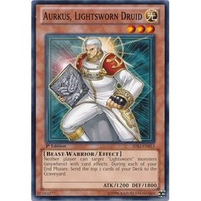 Image for Aurkus, Lightsworn Druid (SDLI-EN013) (SDLI) - YuGiOh
