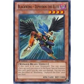 Image for Blackwing - Zephyros the Elite (SDLI-EN022) (SDLI) - YuGiOh