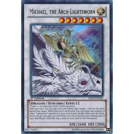 Image for Michael, the Arch-Lightsworn (SDLI-EN036) (SDLI) - YuGiOh