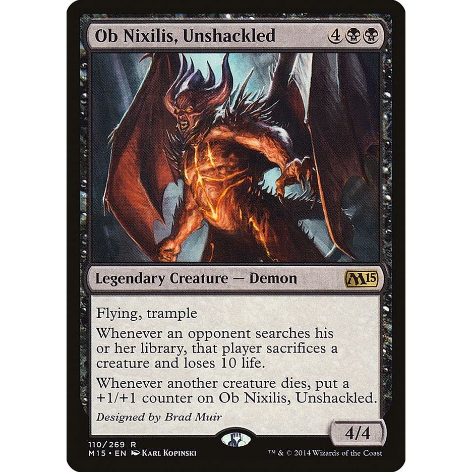 Image for Ob Nixilis, Unshackled (110) (M15) - Magic: The Gathering