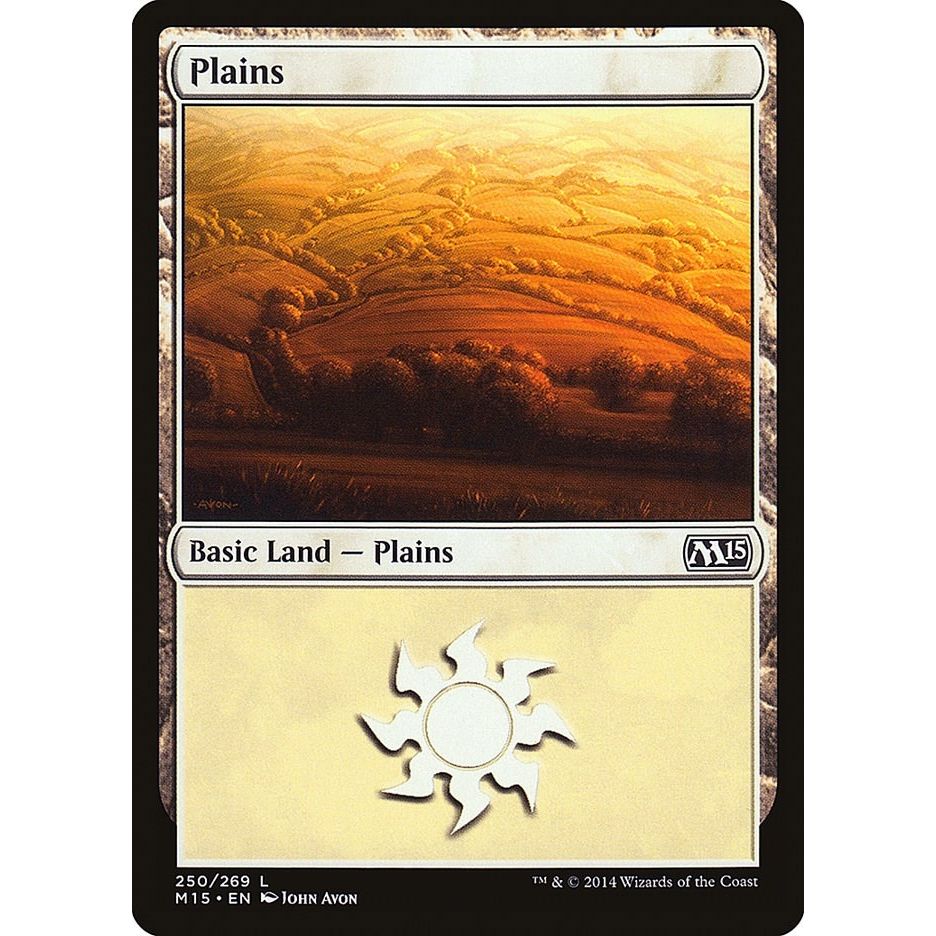 Image for Plains (250) (250) (M15) - Magic: The Gathering