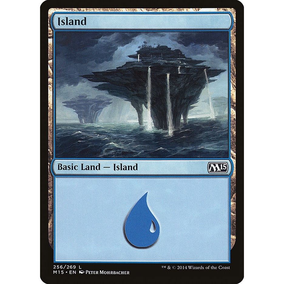 Image for Island (256) (256) (M15) - Magic: The Gathering