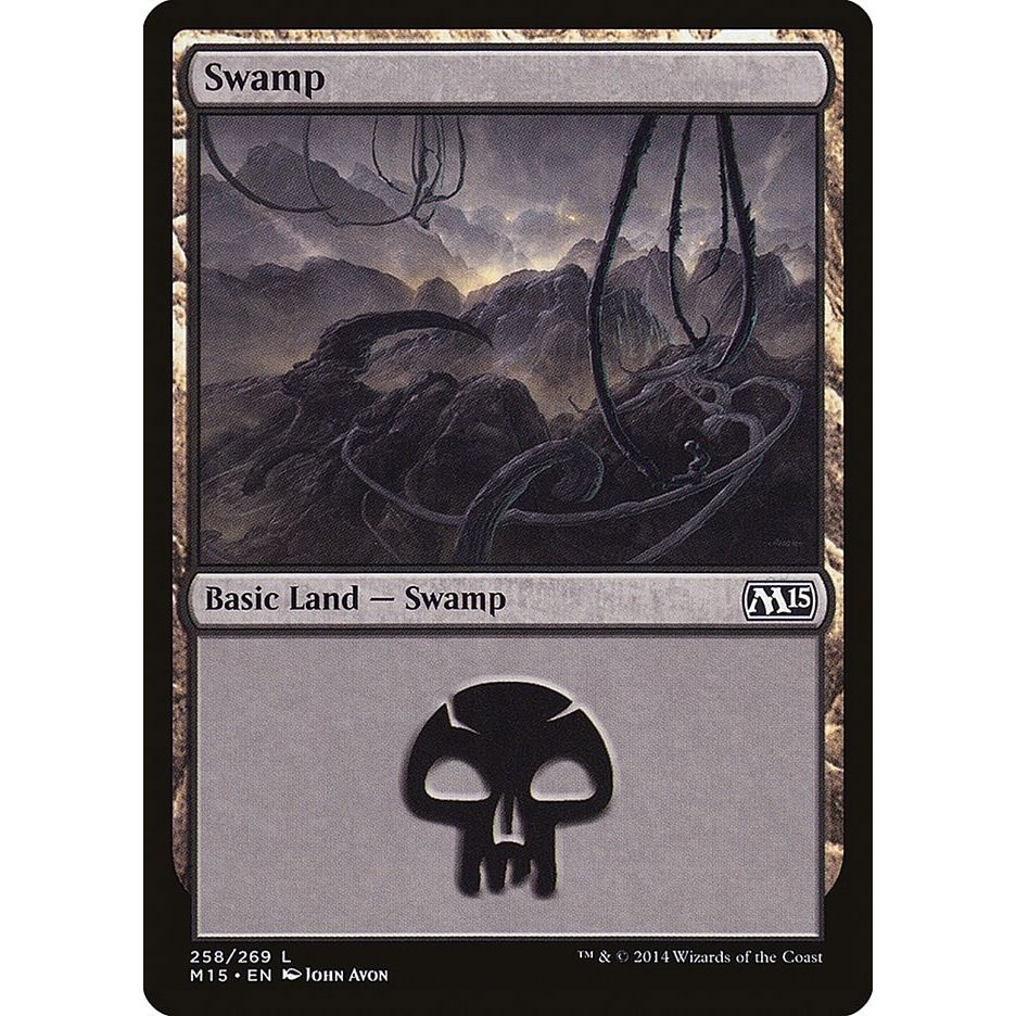 Image for Swamp (258) (258) (M15) - Magic: The Gathering