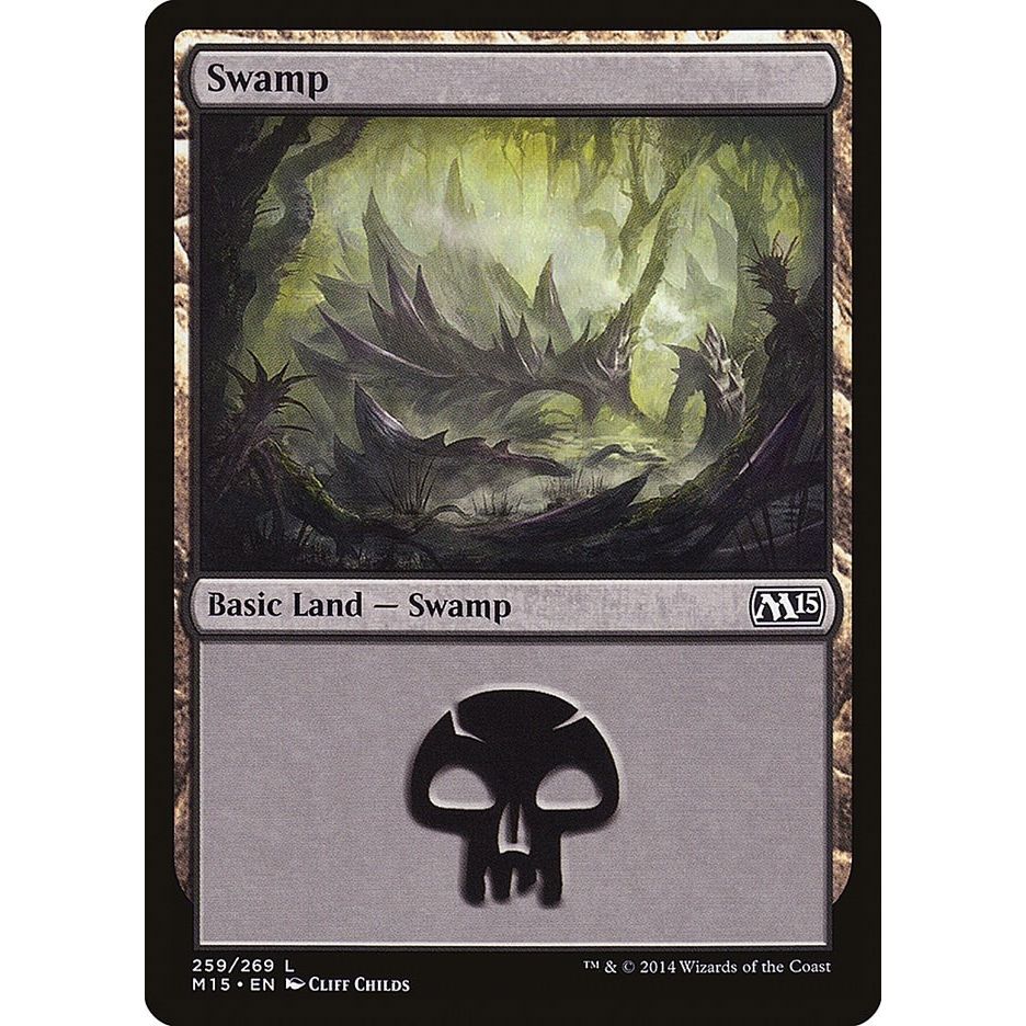 Image for Swamp (259) (259) (M15) - Magic: The Gathering