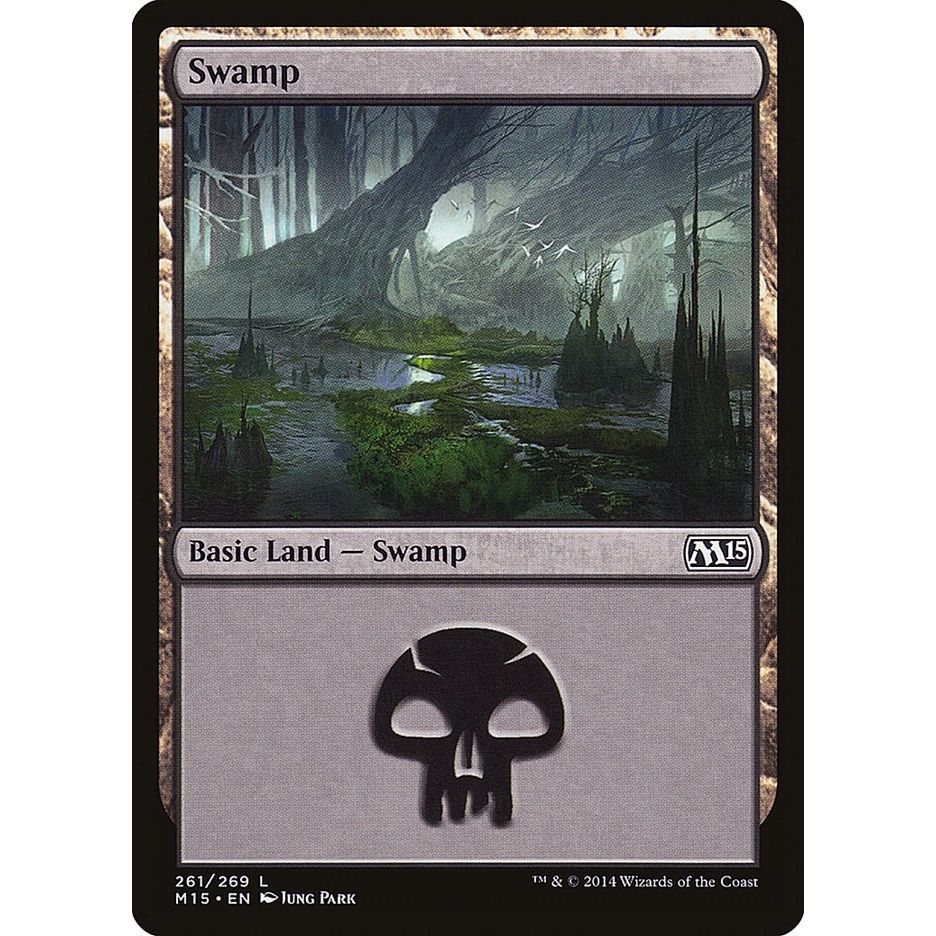 Image for Swamp (261) (261) (M15) - Magic: The Gathering