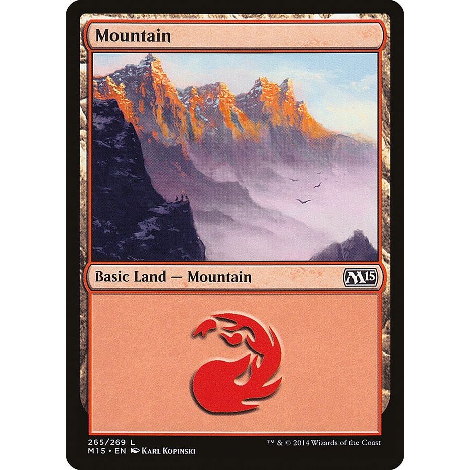 Image for Mountain (265) (265) (M15) - Magic: The Gathering