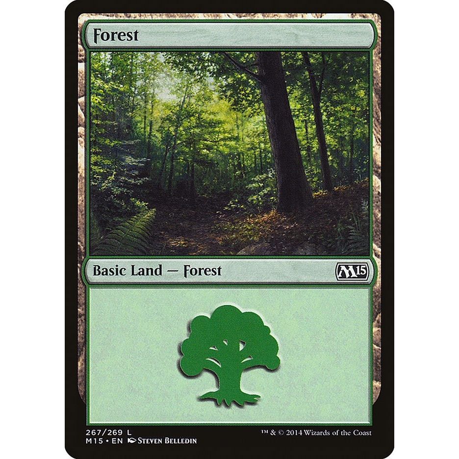 Image for Forest (267) (267) (M15) - Magic: The Gathering