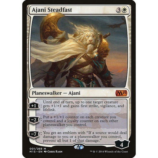 Image for Ajani Steadfast (1) (M15) - Magic: The Gathering