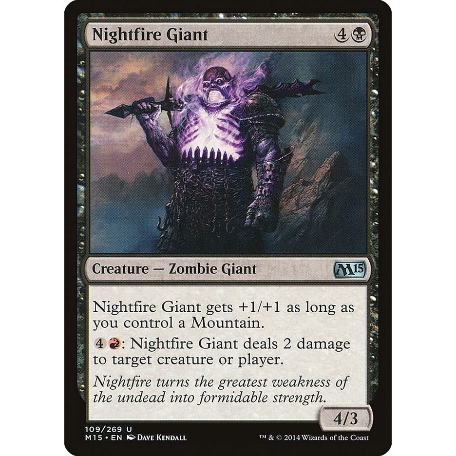 Image for Nightfire Giant (109) (M15) - Magic: The Gathering