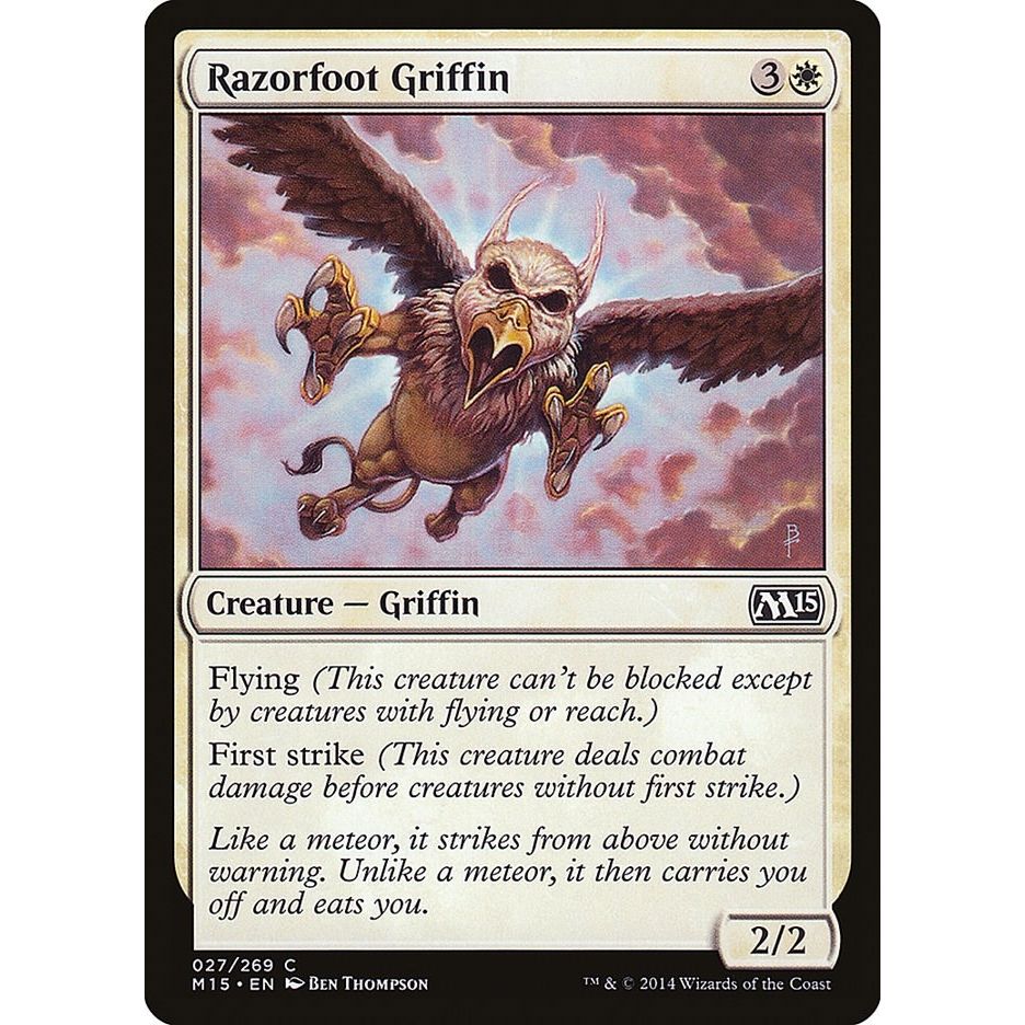 Image for Razorfoot Griffin (27) (M15) - Magic: The Gathering