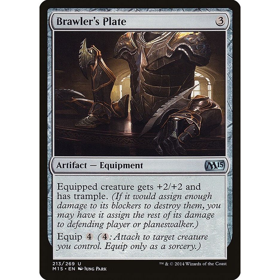 Image for Brawler's Plate (213) (M15) - Magic: The Gathering