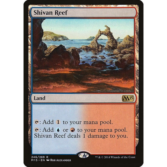 Image for Shivan Reef (246) (M15) - Magic: The Gathering
