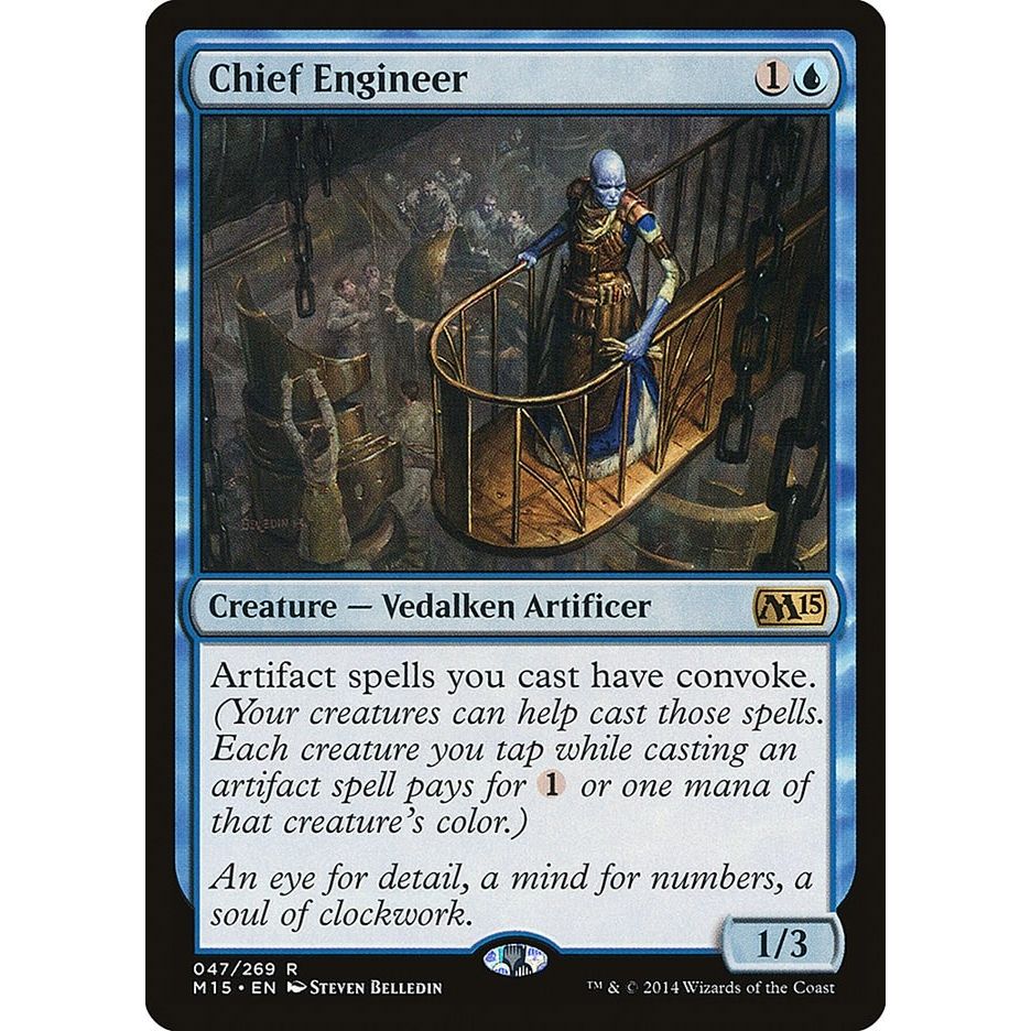 Image for Chief Engineer (47) (M15) - Magic: The Gathering