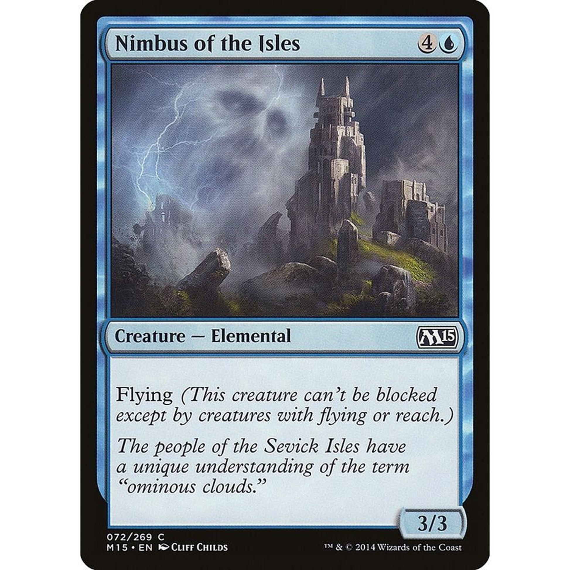 Image for Nimbus of the Isles (72) (M15) - Magic: The Gathering