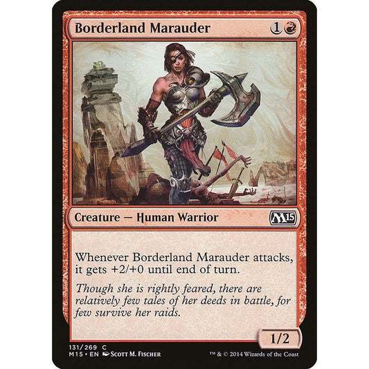 Image for Borderland Marauder (131) (M15) - Magic: The Gathering