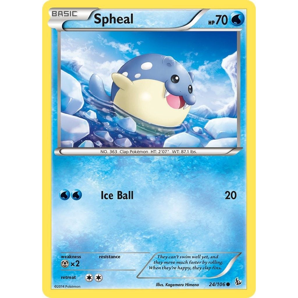 Image for Spheal (24/106) (FLF) - Pokemon