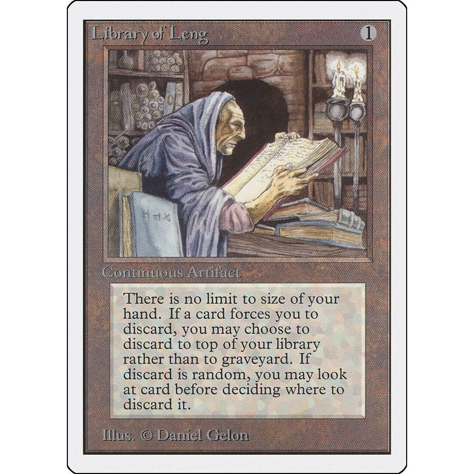 Image for Library of Leng (2ED) - Magic: The Gathering