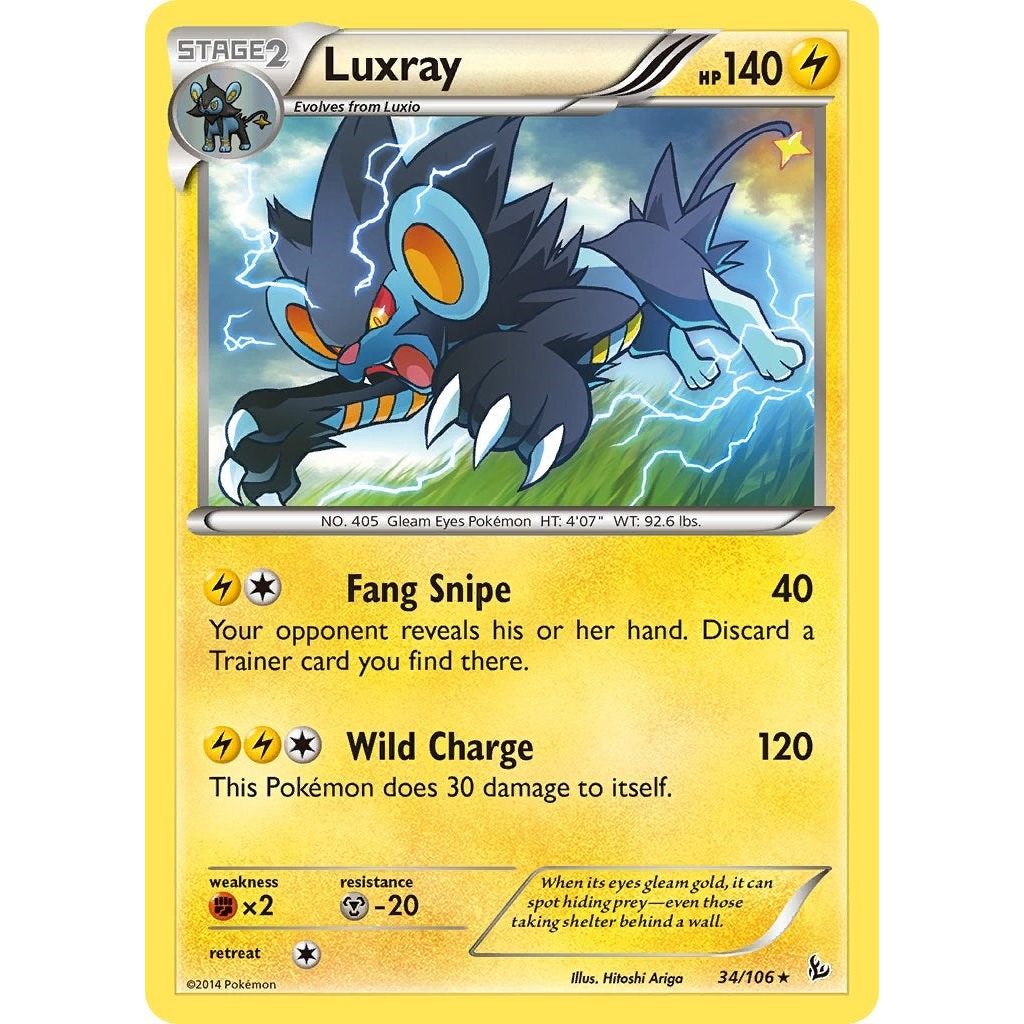 Image for Luxray (34/106) (FLF) - Pokemon