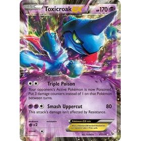 Toxicroak EX Pokemon