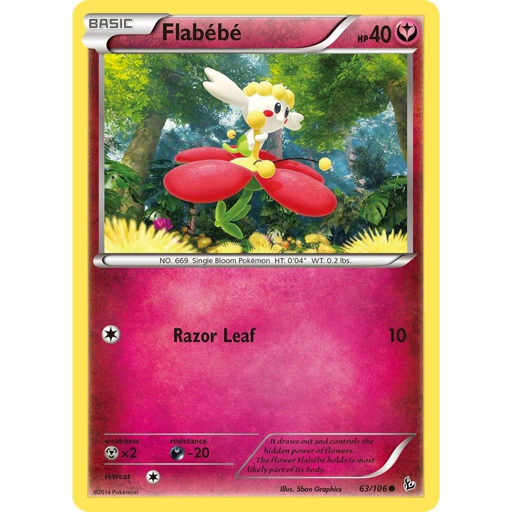 Image for Flabebe (63) (63/106) (FLF) - Pokemon