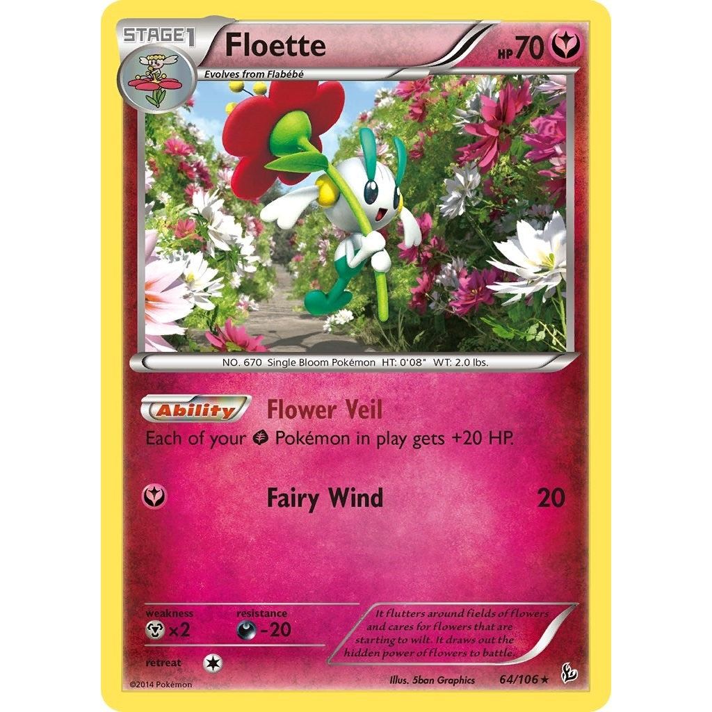 Image for Floette (64) (64/106) (FLF) - Pokemon
