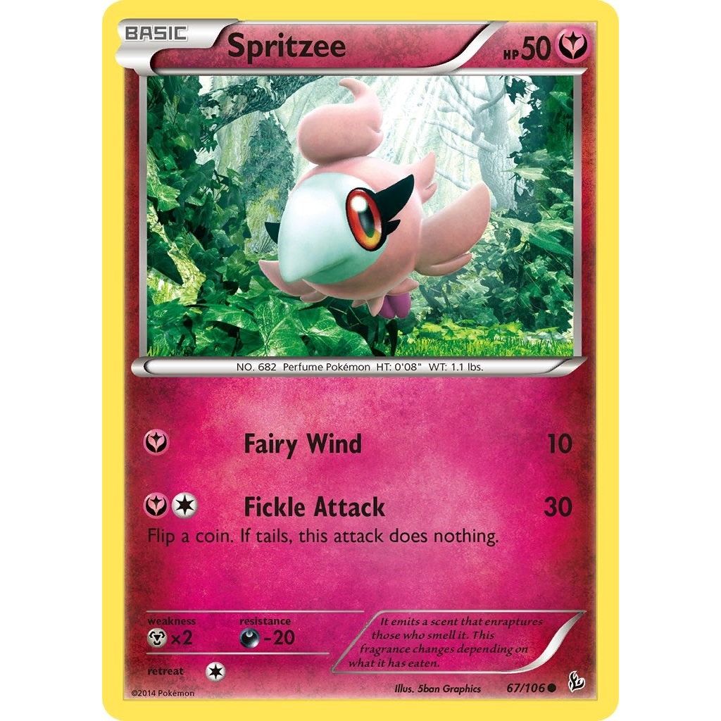 Image for Spritzee (67/106) (FLF) - Pokemon