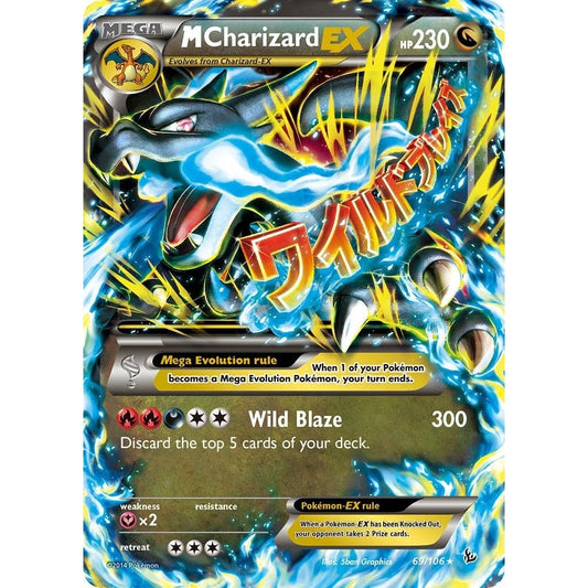 Image for M Charizard EX (X) (69/106) (FLF) - Pokemon