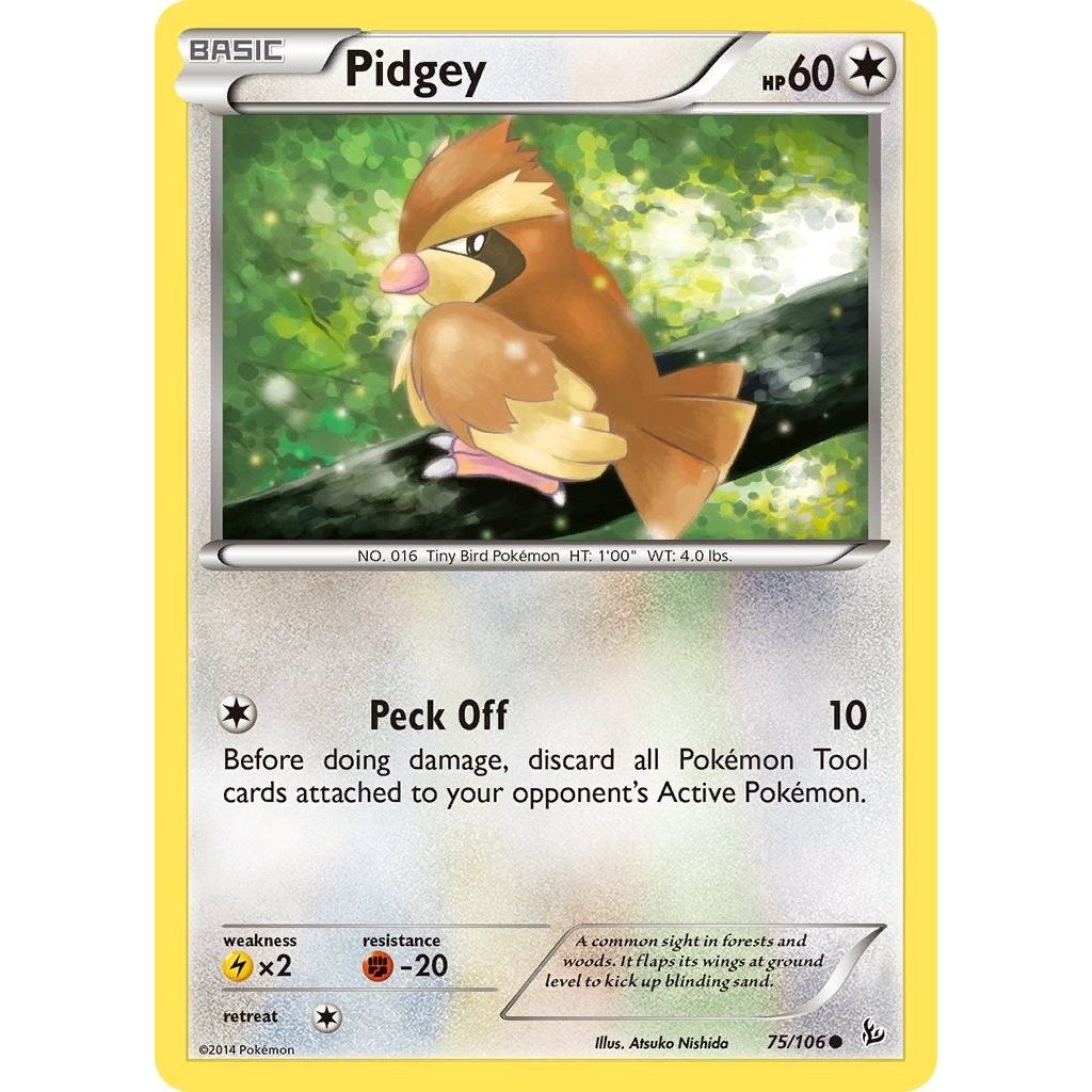 Image for Pidgey (75/106) (FLF) - Pokemon