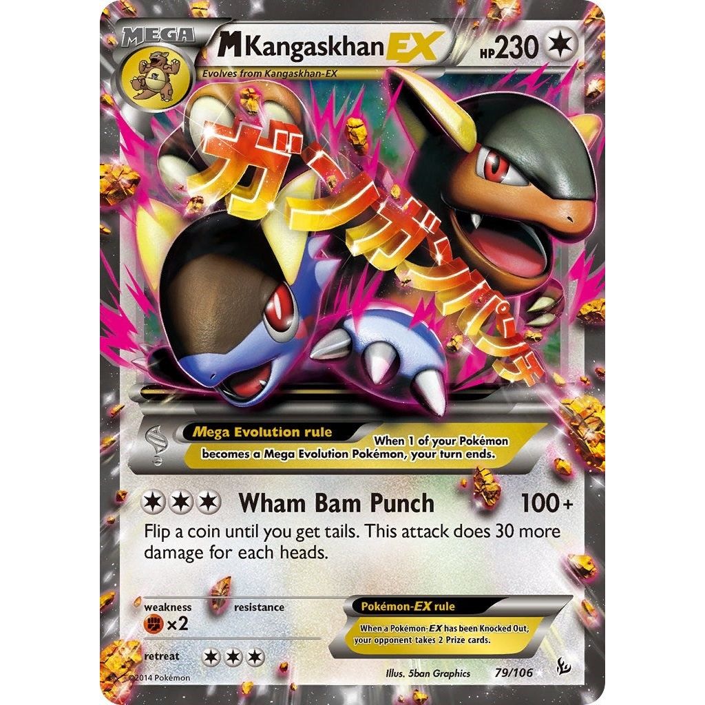 Image for M Kangaskhan EX (79/106) (FLF) - Pokemon