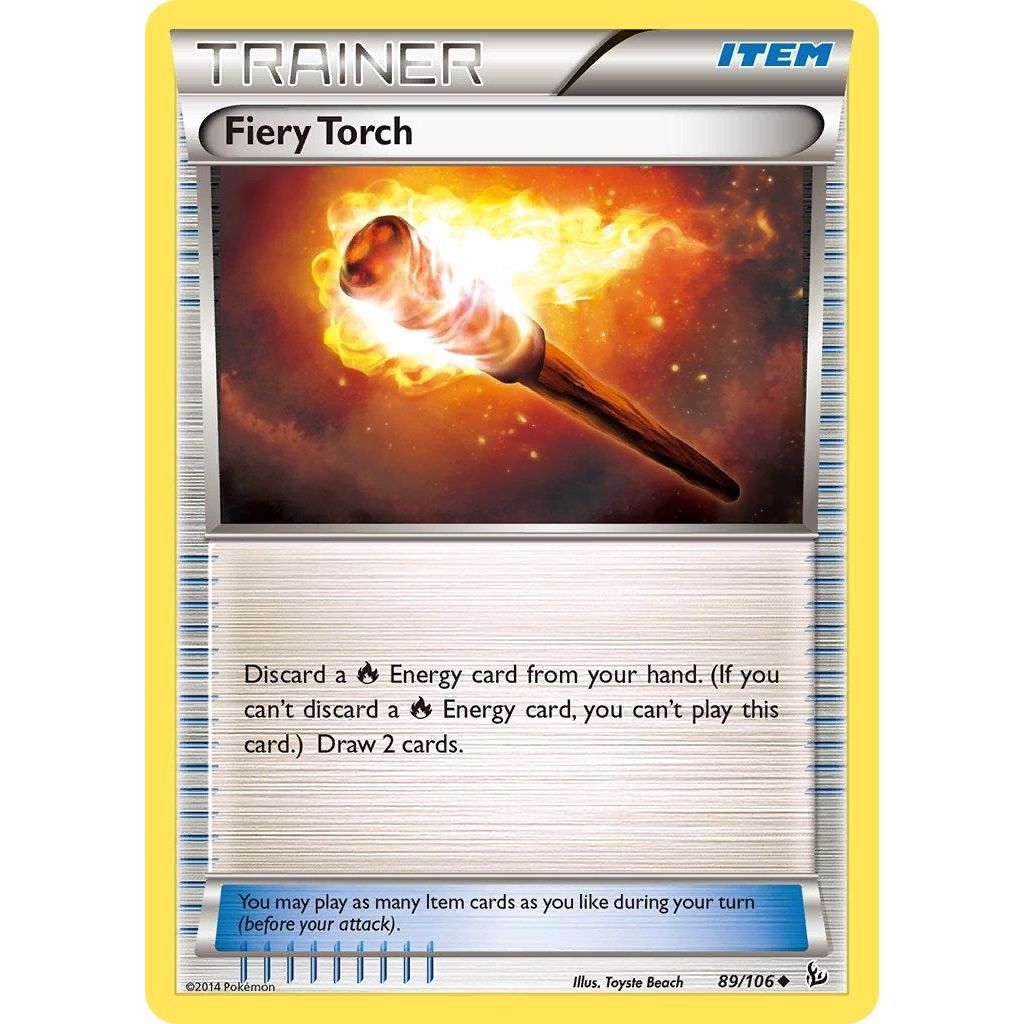 Image for Fiery Torch (89/106) (FLF) - Pokemon