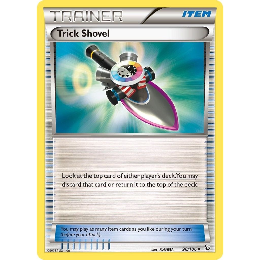 Image for Trick Shovel (98/106) (FLF) - Pokemon
