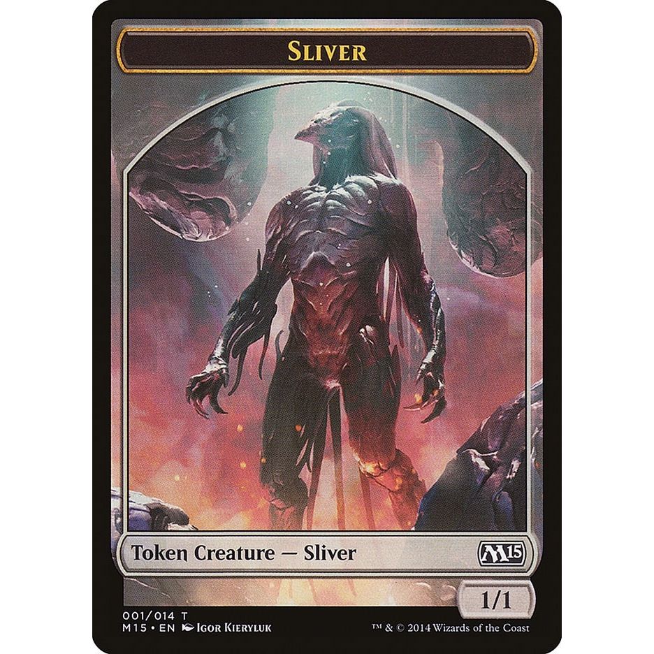 Image for Sliver Token (1) (M15) - Magic: The Gathering