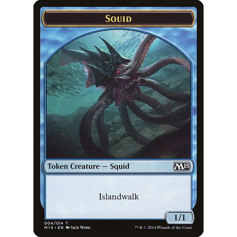 Image for Squid Token (4) (M15) - Magic: The Gathering