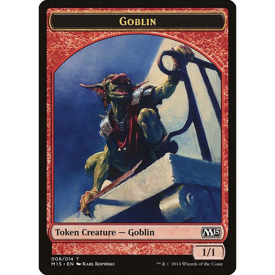 Image for Goblin Token (8) (M15) - Magic: The Gathering