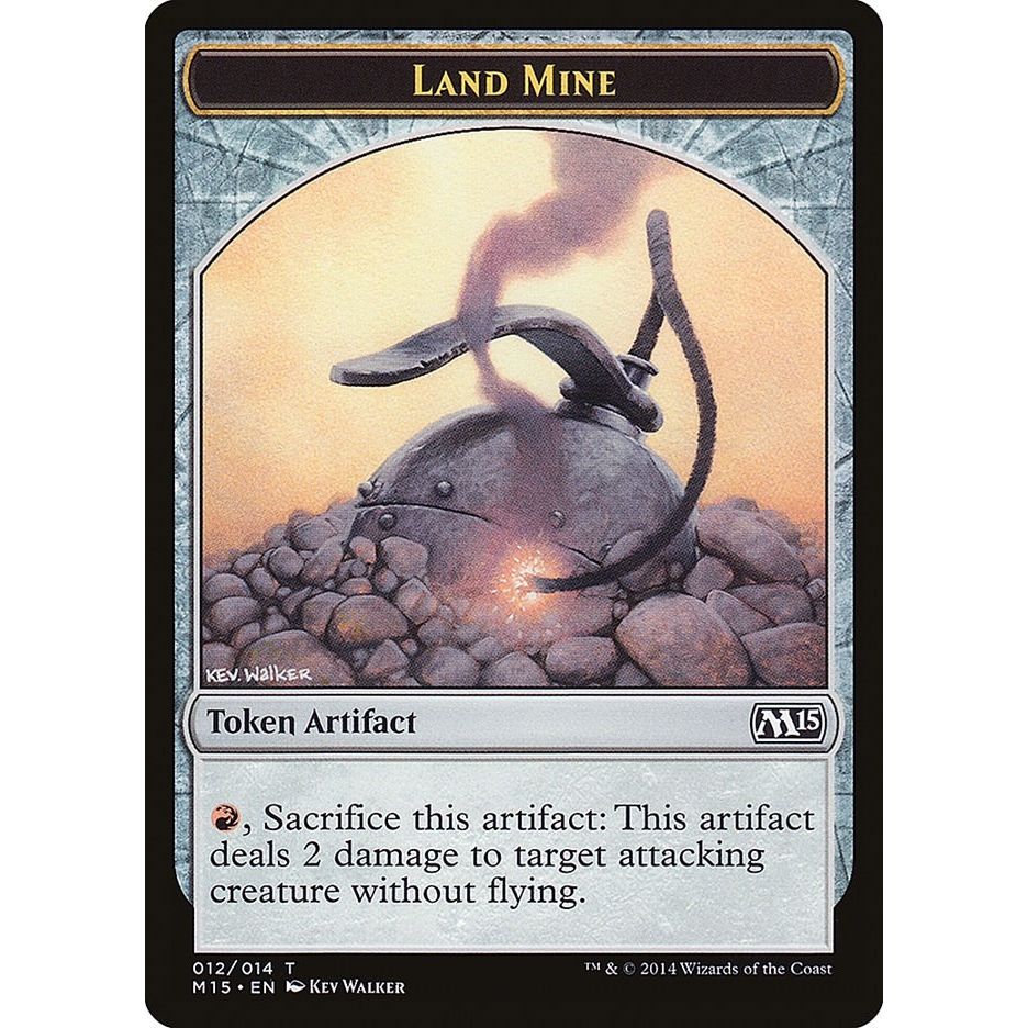 Image for Land Mine Token (12) (M15) - Magic: The Gathering